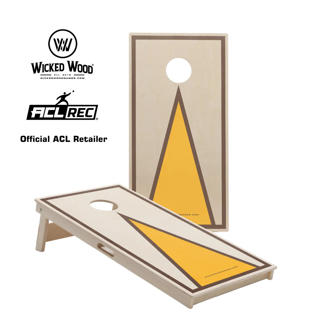 TRIANGLE - Cornhole Set - 10mm Cornhole sets Wicked Wood Games