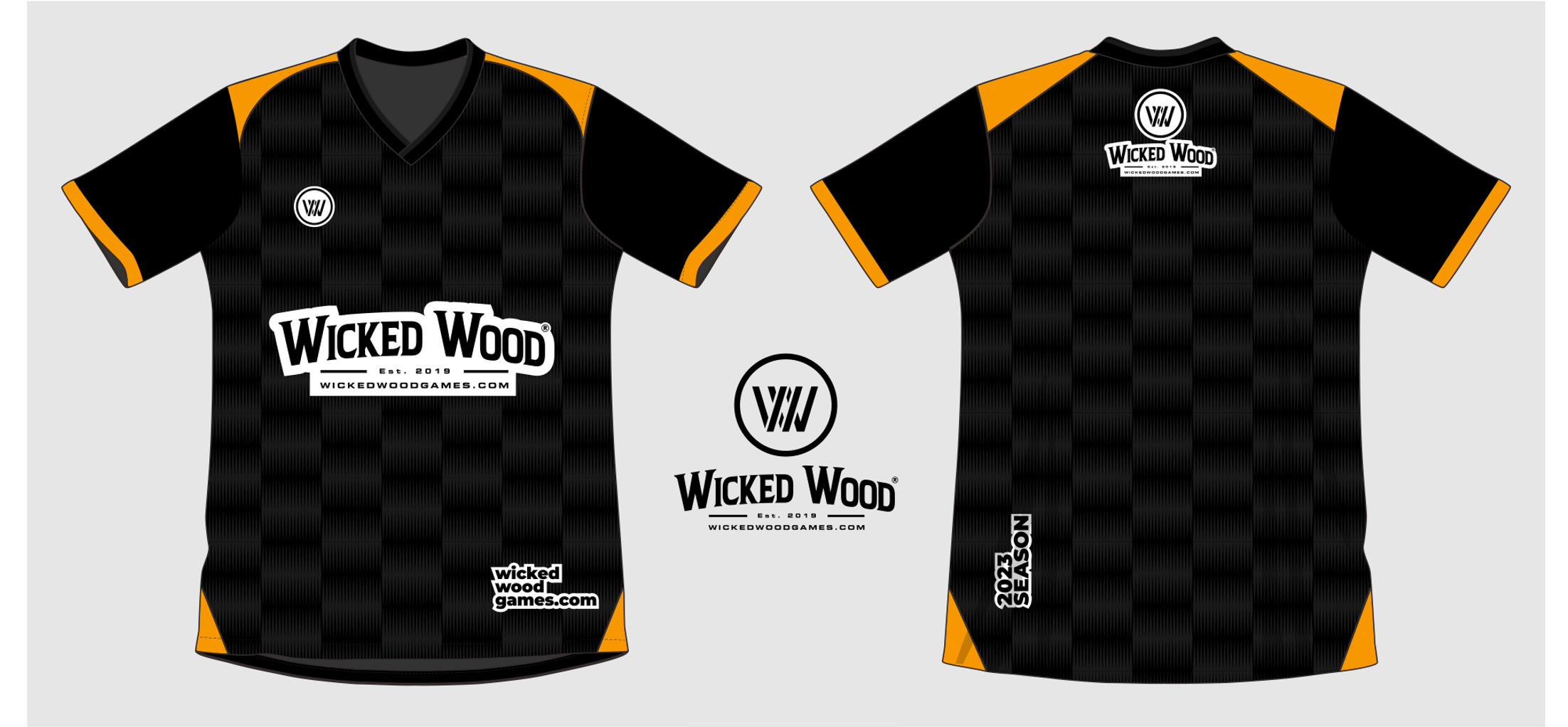 Cornhole Pro Shirt - Seizoen 2023 - Wicked Wood - Wicked Wood Games