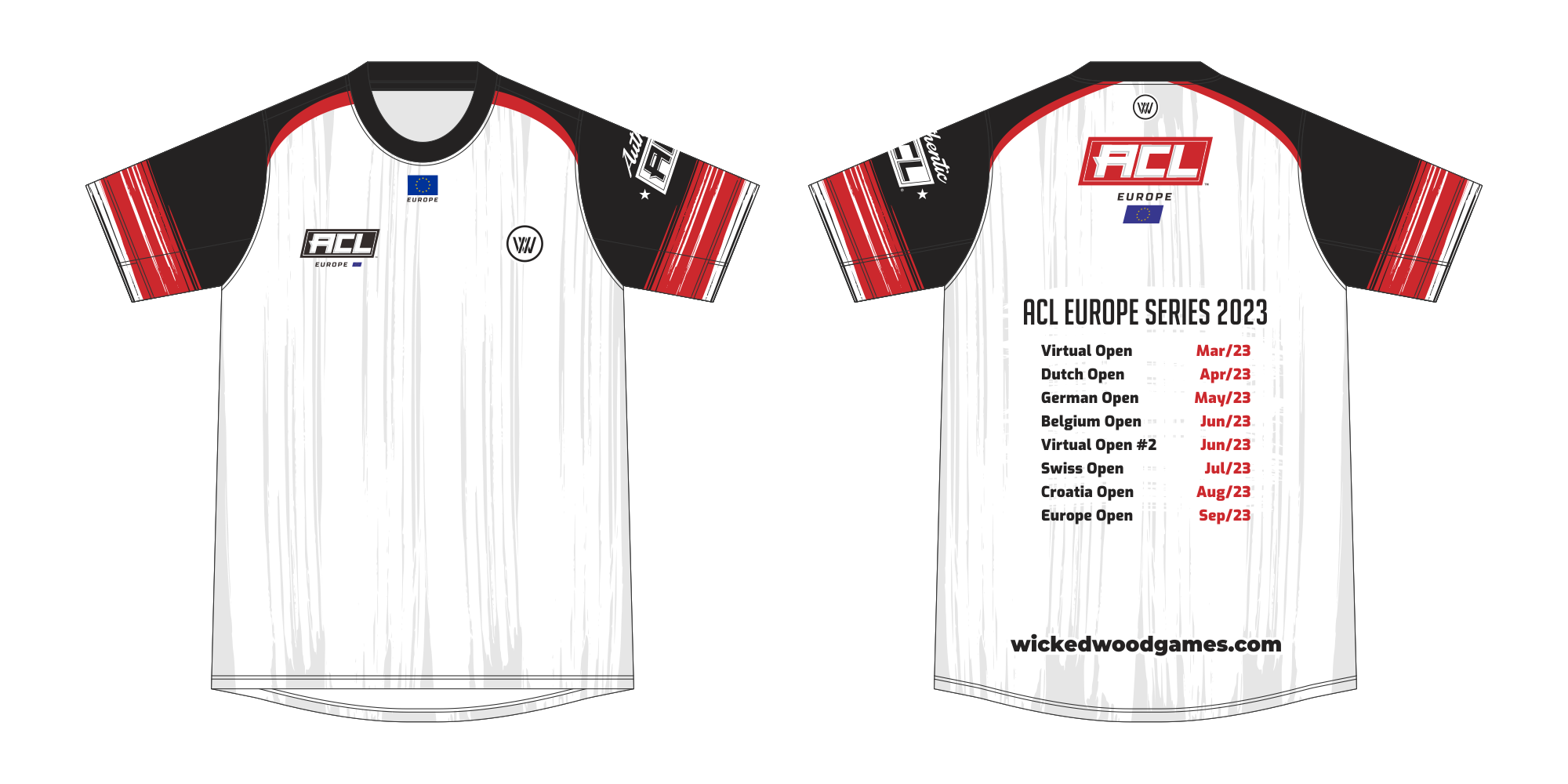 Cornhole Pro Shirt - ACL Europe Series 2023